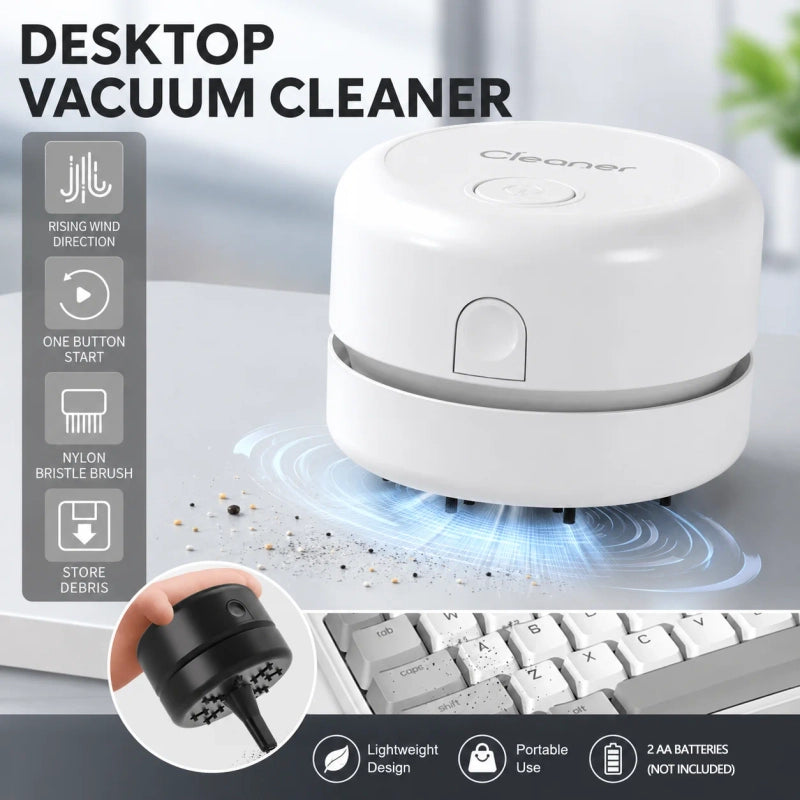 MiniDesk™ Cordless Desk Vacuum | Quick Cleanups for Your Workspace
